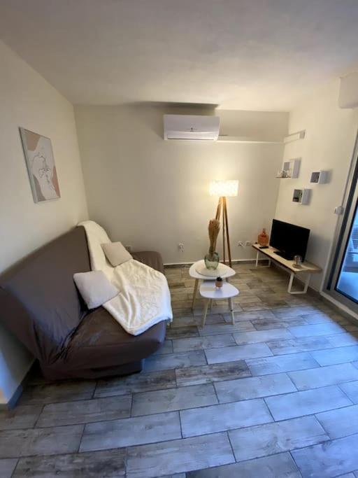 Apartmán Studio Cabine Avec Jardin Canet-en-Roussillon Exteriér fotografie