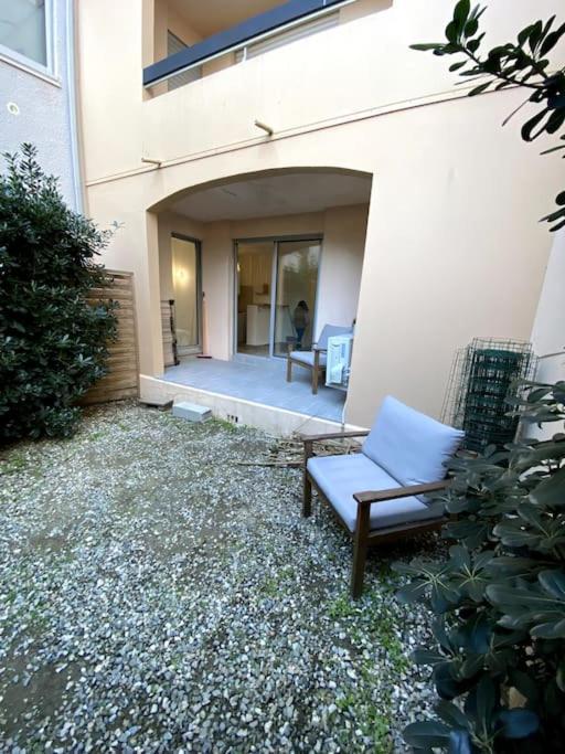 Apartmán Studio Cabine Avec Jardin Canet-en-Roussillon Exteriér fotografie